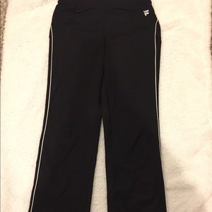 Black FILA Sport Pants